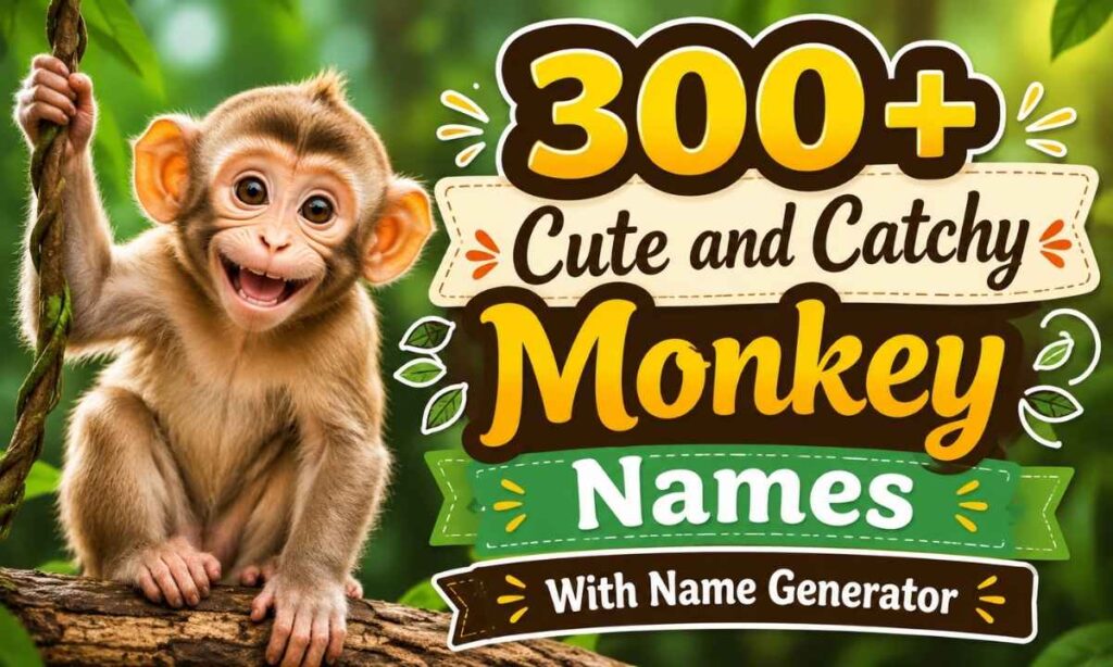 300-cute-and-catchy-monkey-names-with-name-generator