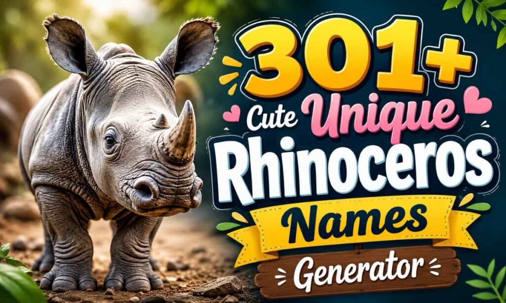 301-cute-unique-rhinoceros-names-generator