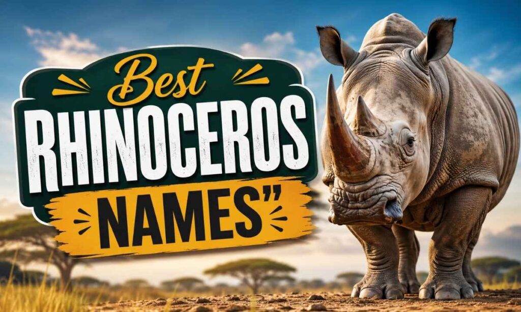 best-rhinoceros-names