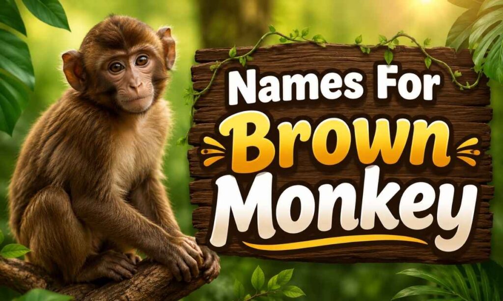names-for-brown-monkey