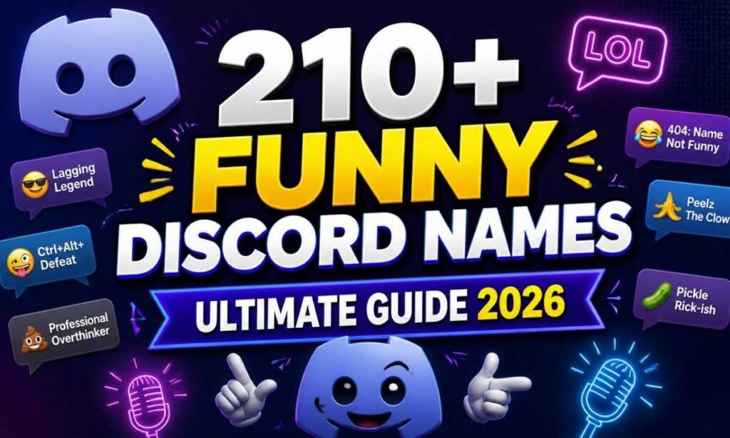 210-funny-discord-names-ultimate-guide-2026