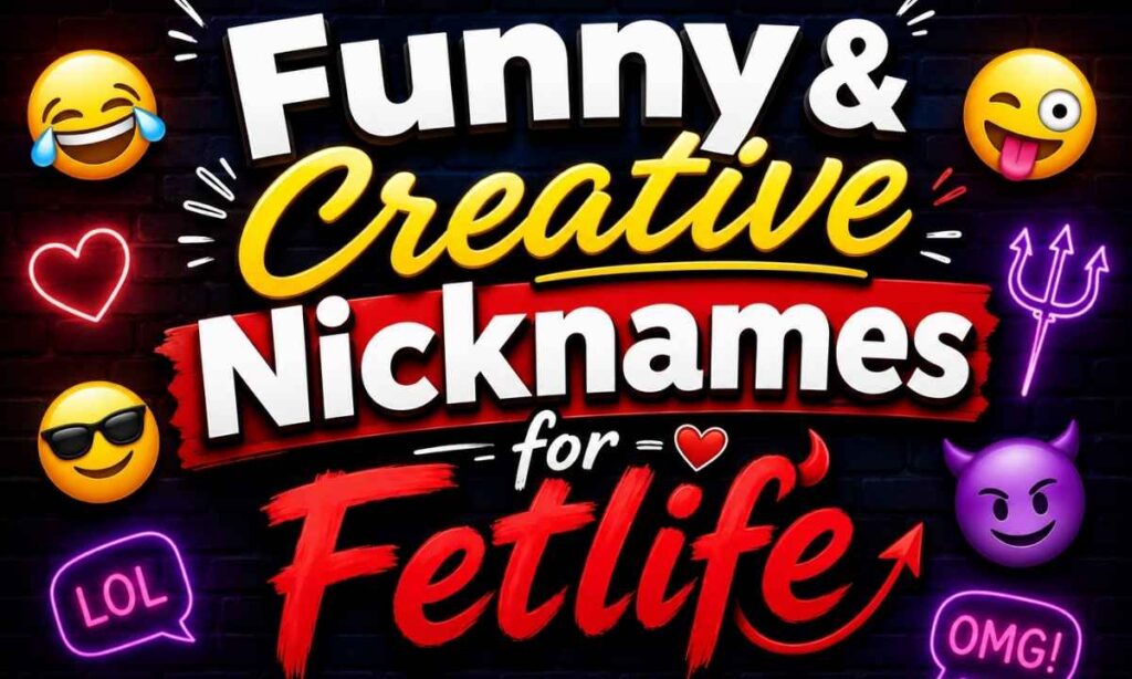 Funny & Creative Nicknames for Fetlife