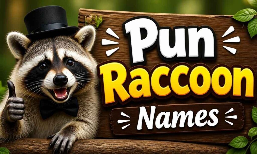 pun-raccoon-names